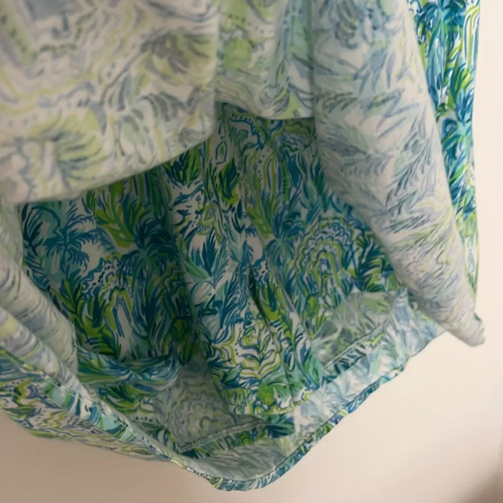 Lilly Pulitzer One-shoulder romper with pom poms - Picture 3 of 6